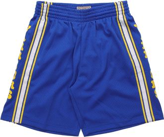 Mitchell & Ness NBA Swingman Shorts Golden State Warriors Road 1981-82 Blue Yellow SMSHGS18502-GSWROYA81