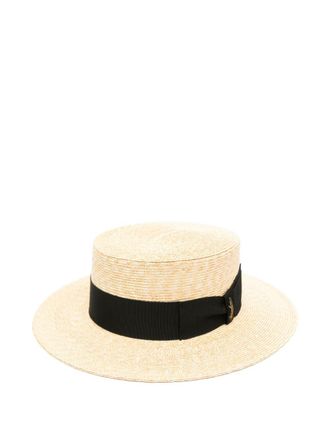 Borsalino Giostrina Raffia-hoed