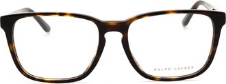 Ralph Lauren 0RL6226U Tortoiseshell Rectangular Eyeglasses - Brown