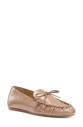 Stuart Weitzman Britt Bow Loafer in Fawn at Nordstrom, Size 5.5