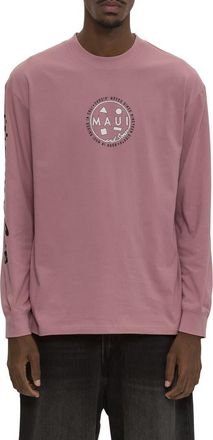 Maui and Sons Chaser Graphic Long Sleeve T-Shirt in Foxglove at Nordstrom, Size X-Large