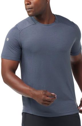 Smartwool Active Mesh Performance T-Shirt in Nightfall Blue at Nordstrom, Size X-Large