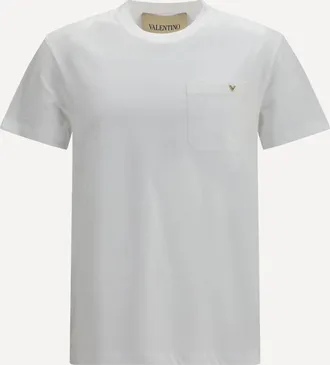 Valentino Cotton VLogo T-shirt Male XL