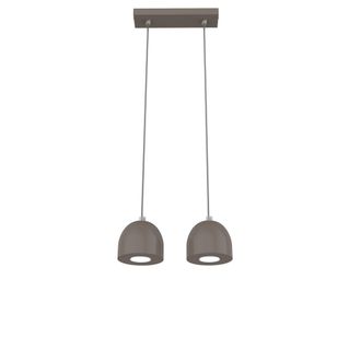 Lumicom Campanella Lampara De Techo Lineal X2 Monocolor Brillo