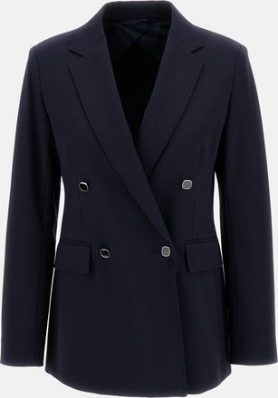 Max Mara Giacca Doppiopetto Jersey Riviera