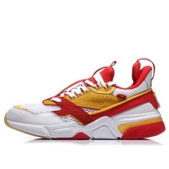 Li-Ning Paris Fashion Week 001 R-I White Yellow Red AGLN227-2