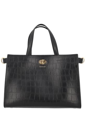 Burberry Black Cotswolds Small Tote