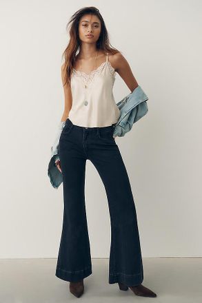 Pilcro Retro Mid-Rise Flare Jeans
