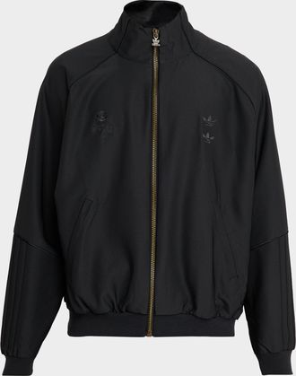 adidas x Willy Chavarria Men & apos;s Dress Twill Track Jacket