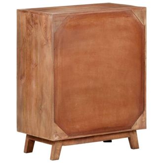 Berkfield Home Sideboard 61x35x76 cm Solid Mango Wood in Brown | Size: 61 x 35 x 76 cm