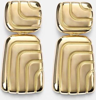 Pamela Zamore Orecchini Labyrinth in oro 18kt