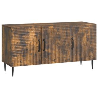 vidaXL Mueble De Tv Roble Ahumado 99 X 34,5 X 50 Cm Vidaxl