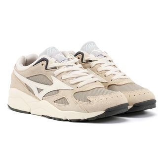 Mizuno Unisex Sky Medal S Sand/Khaki Trainers - Beige - Size UK 7