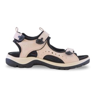 Ecco Ecco Offroad 822043 Nubuck Womens Hook and Loop Sandals - Rose Dust - Size:UK 8-8.5