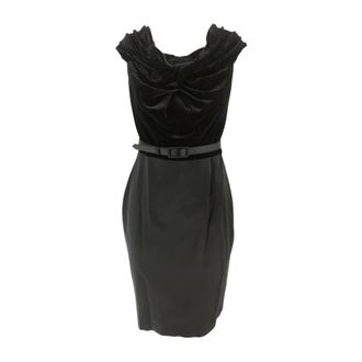 Ralph Lauren Occasiejurk - Dames - Feestkleedjes - Zwart - XS - Kleedjes