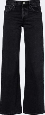 A Gold E Low Rise Loose wide-leg jeans