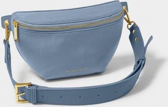 Katie Loxton Nylon-Luxe Belt Bag in Blue Skye at Nordstrom
