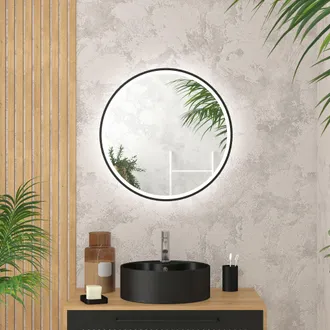 Aurlane Espejo Redondo - 60x60x4cm - Go Led Round 60