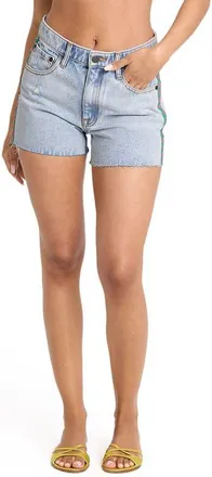 Billabong Sling Denim Cutoff Shorts in Alda Blue at Nordstrom, Size 25
