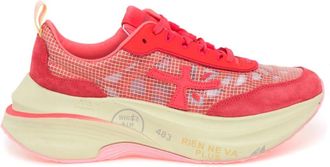 Premiata Hill Sneaker - Dames - Sneakers - Veelkleurig - 39 EU - Leer - Schoenen
