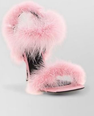 Moschino satin sandals