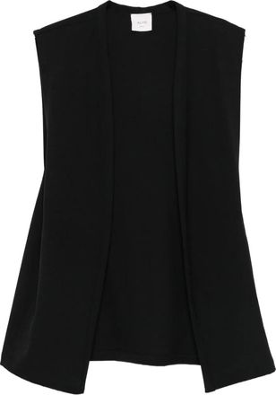 Alysi Gilet smanicato - Nero