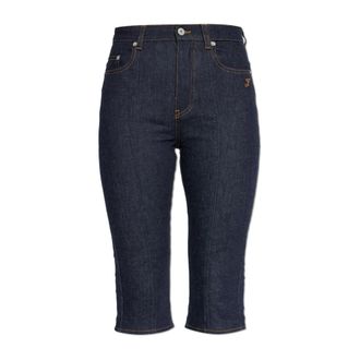 Jacquemus Cropped Jeans, female, Blue, Size: W27 Trousers with Legs (Jeans)