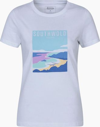 Mountain Warehouse Womens Mountain Warehouse Womens/Ladies Southwold Short-Sleeved T-Shirt - White - Size: 12