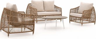 Manifesto Furniture Manifesto Ortello/ROUGH-K stoel-bank loungeset 4-delig 4-zits