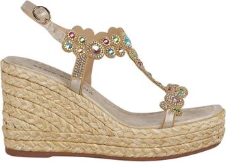 Alma En Pena High wedge with beads