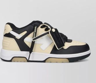 Off-white low-top sneakers