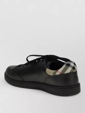 Burberry leather low-top sneakers