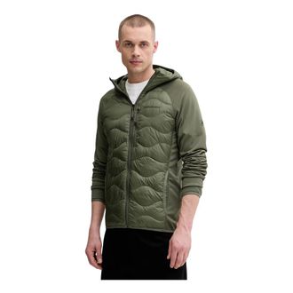 Peak Performance Helium Down Hybrid Hood - Sport - Hombre - Verde - 2XL