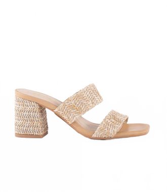 Seychelles Womens Newport Raffia Strap Heel Sandals In Natural