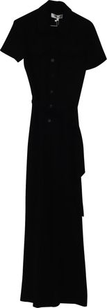 Diane Von F&uuml;rstenberg Daisy Jumpsuit in Black Polyester
