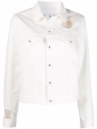 Off-white Giacca denim Meteor - Bianco