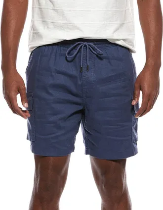 Onia Stretch Linen-Blend Cargo Short