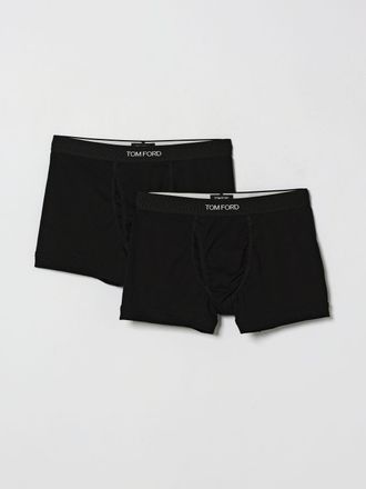Tom Ford Set di due boxer in cotone stretch con fascia logata