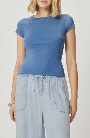 Splendid Josie Stretch Jersey T-Shirt in Perfect Blue at Nordstrom, Size Large