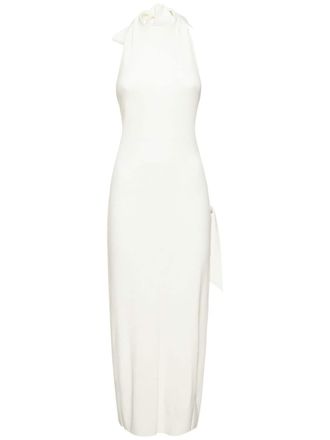 Simon Miller Junjo Compact Viscose Knit Midi Dress