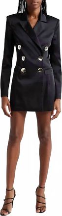 Ramy Brook Jessica Long Sleeve Blazer Dress In Black