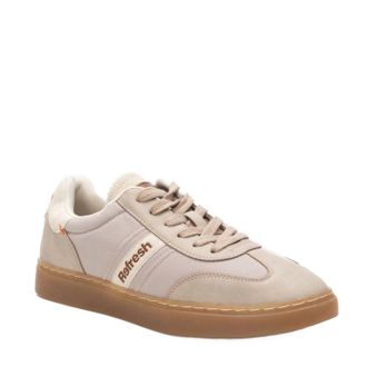 Xti Womens Refresh Lace Sneakers In Taupe