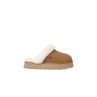 UGG Ugg, Schoenen, Dames, Bruin, 39 EU, Polyester, Disquette Slipper