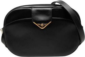 Cartier Pre-owned Crossbody Bag - Dames - Vintage Schoudertas - Zwart - ONE Size - Leer - Vintage