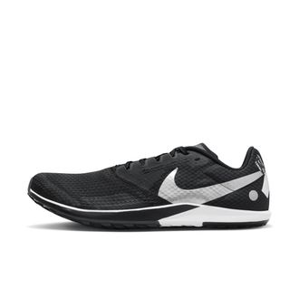 Nike Mens Zoom Rival Waffle 6 Road and Cross-Country Racing Shoes in Black | DX7998-001