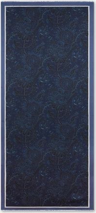 Etro Rechteckiger Seidenschal Orfeo