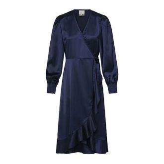 Ichi Vestidos - Dresses - Mujer - Azul - 2XL