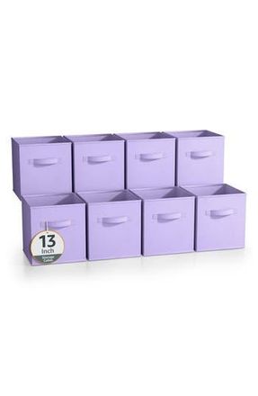 Sorbus 8-Pack Collapsible Storage Cube in Pastel Purple at Nordstrom Rack