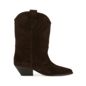 Isabel Marant High Laarzen - Dames - Schoenen - Bruin - Maat: 41 EU