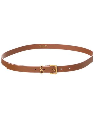 Dior Saddle Loop Leather Belt